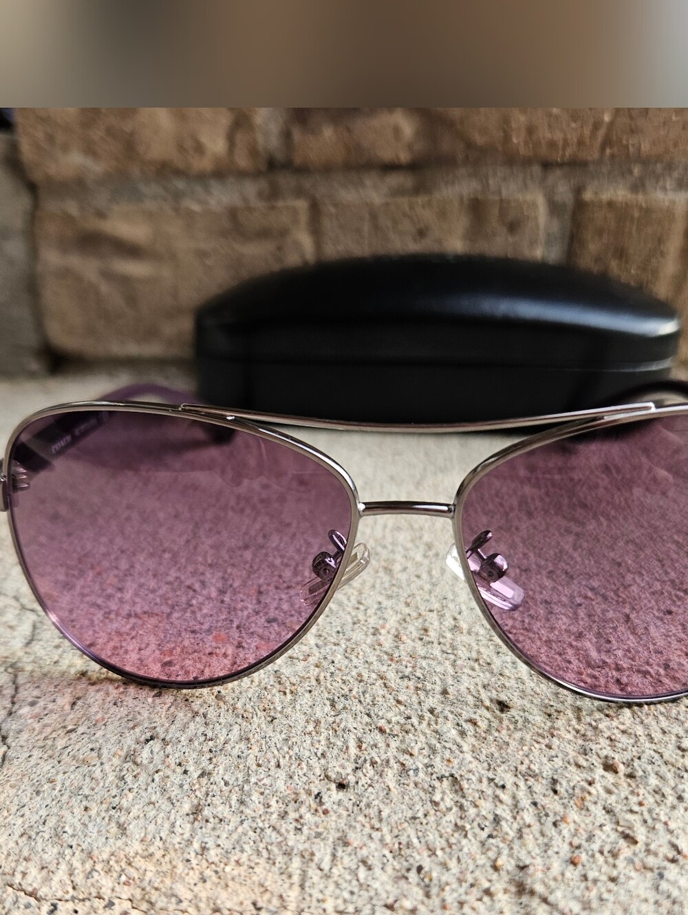 Coach HC7077 women's aviator sunglasses